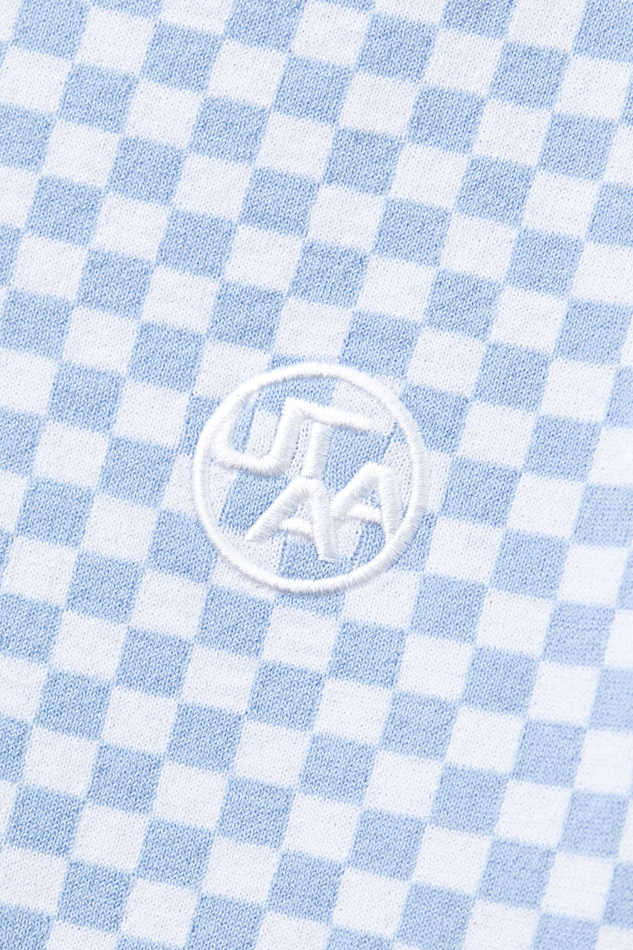 UTAA シンボルCheckeredカラーニット : Women's