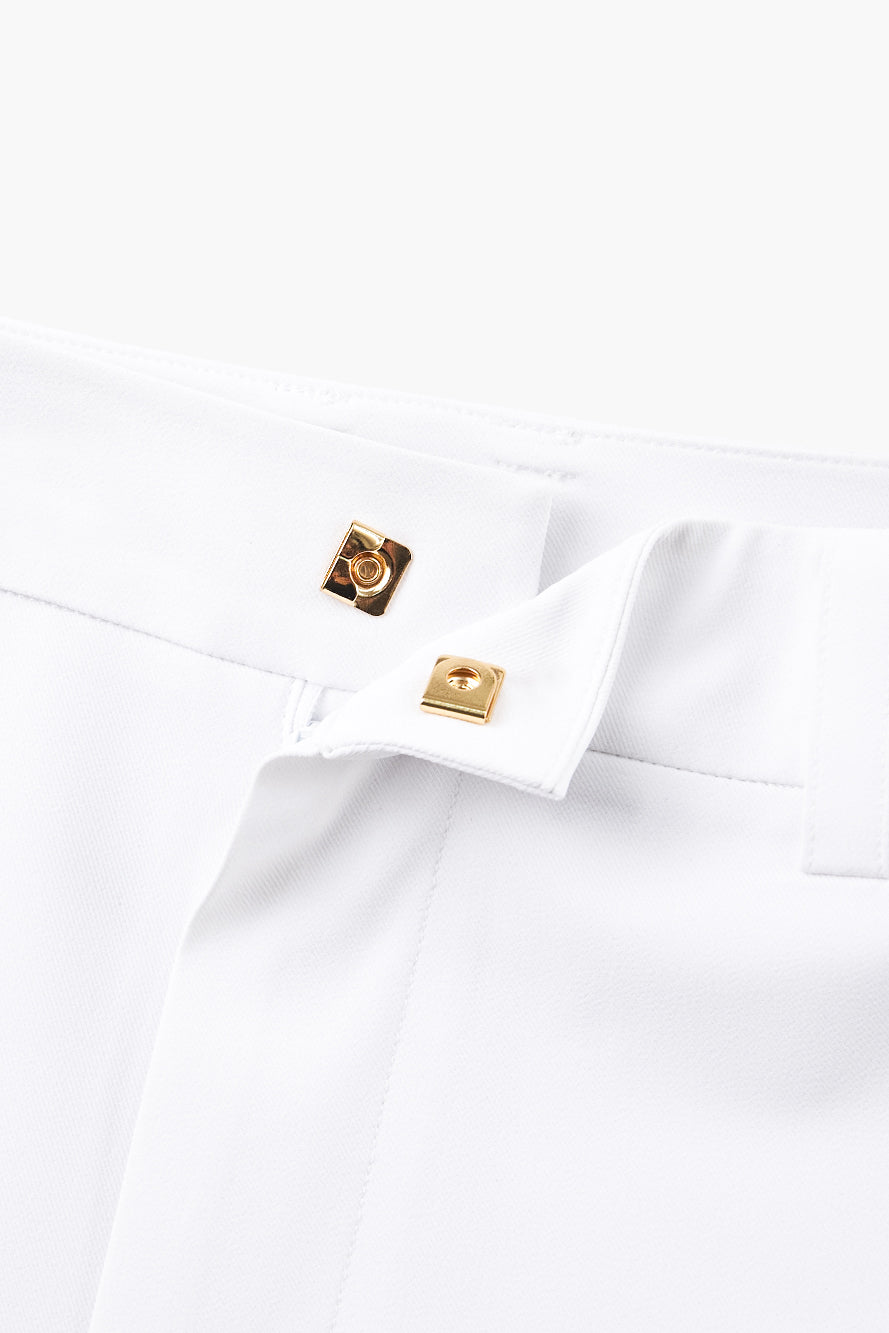 UTAA クレストゴールデンパンサーScudoラインパンツ ホワイト : Men's