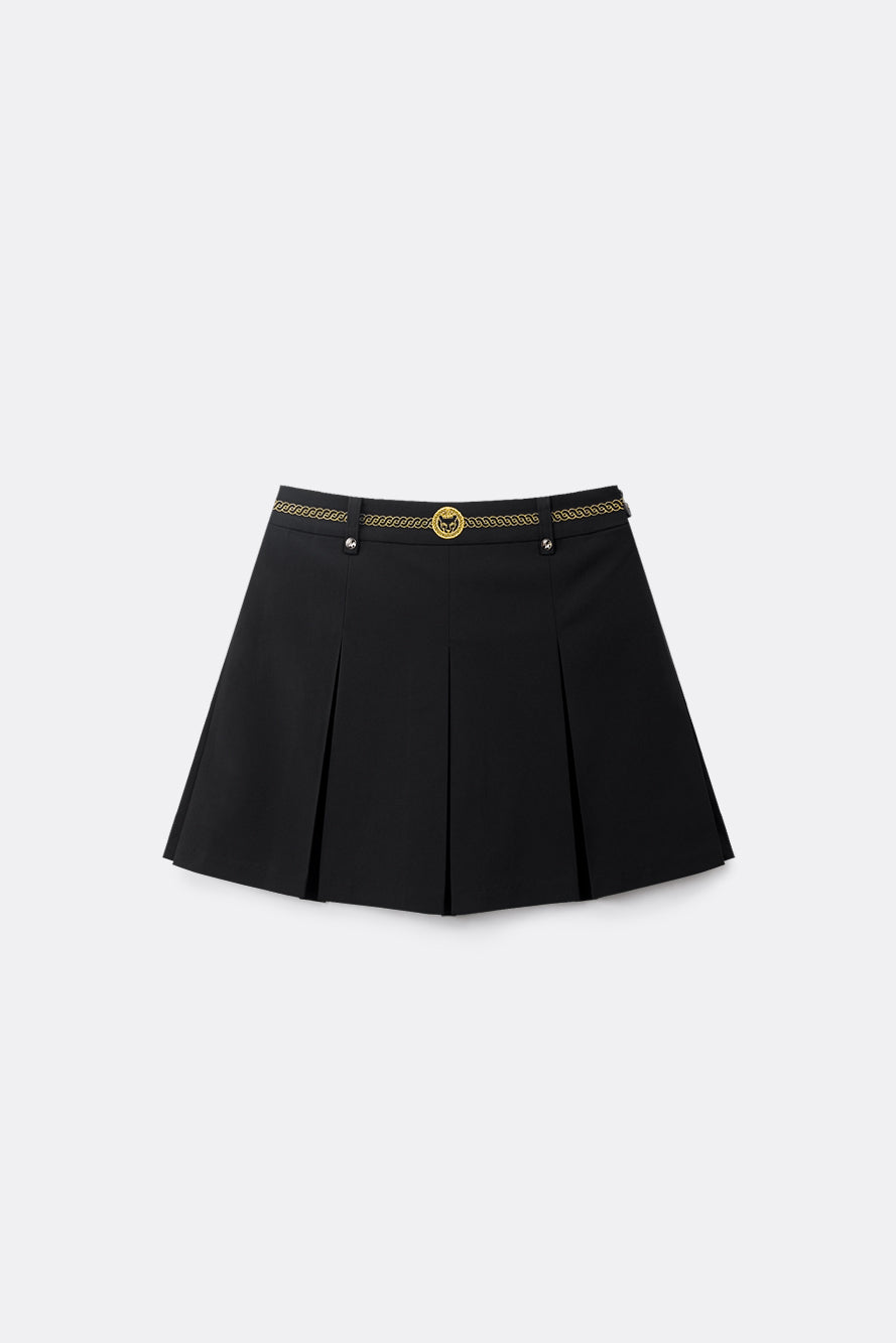 UTAA クレスト ゴールデンシンボル ポケットプリーツスカート