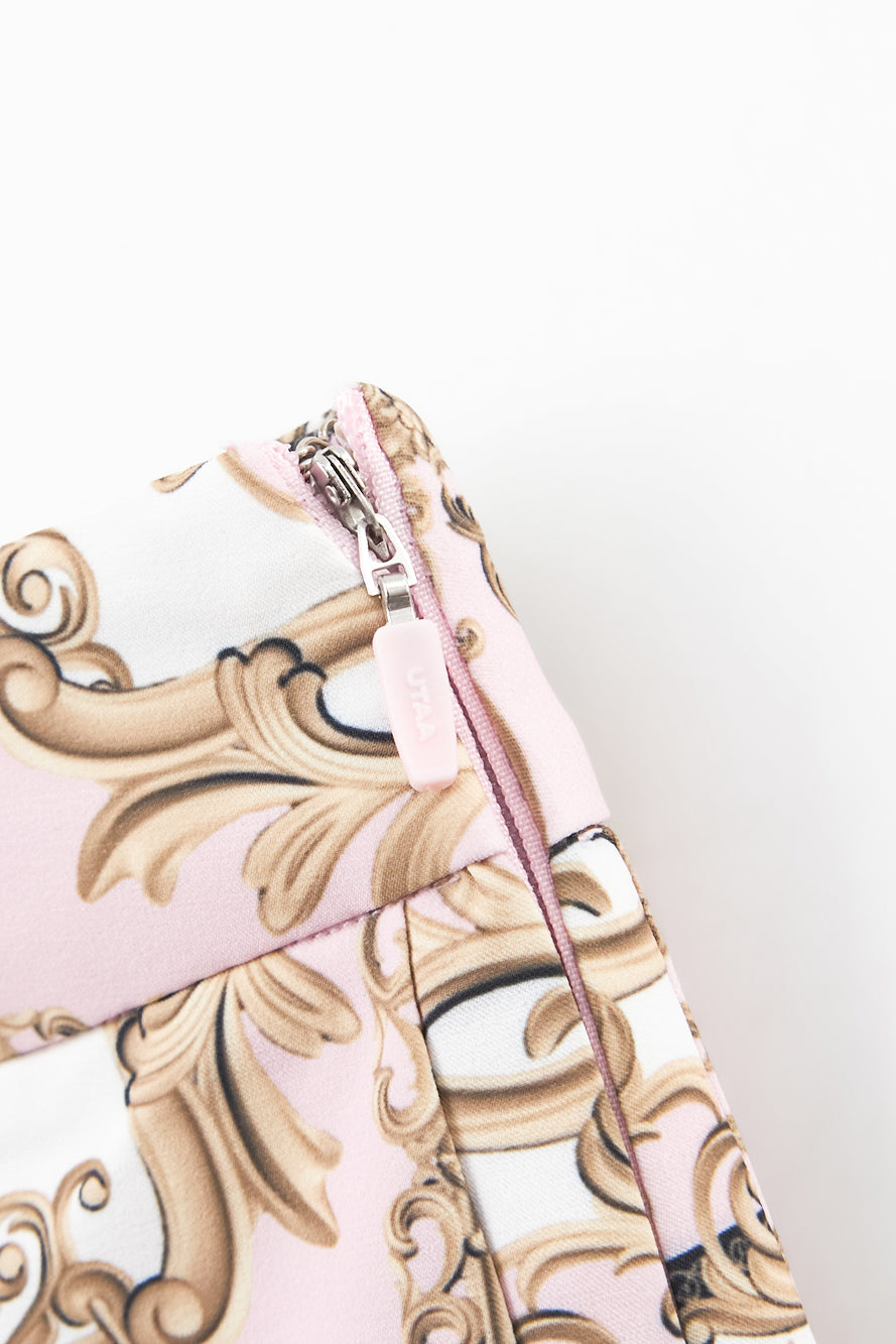 UTAA カラーシーズンバロックショートプリーツスカート : Women's