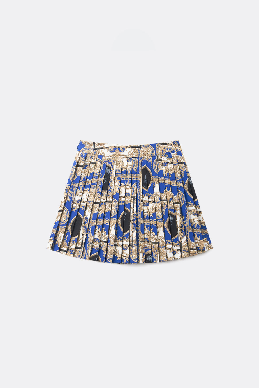 UTAA カラーシーズンバロックプリーツスカート : Women's