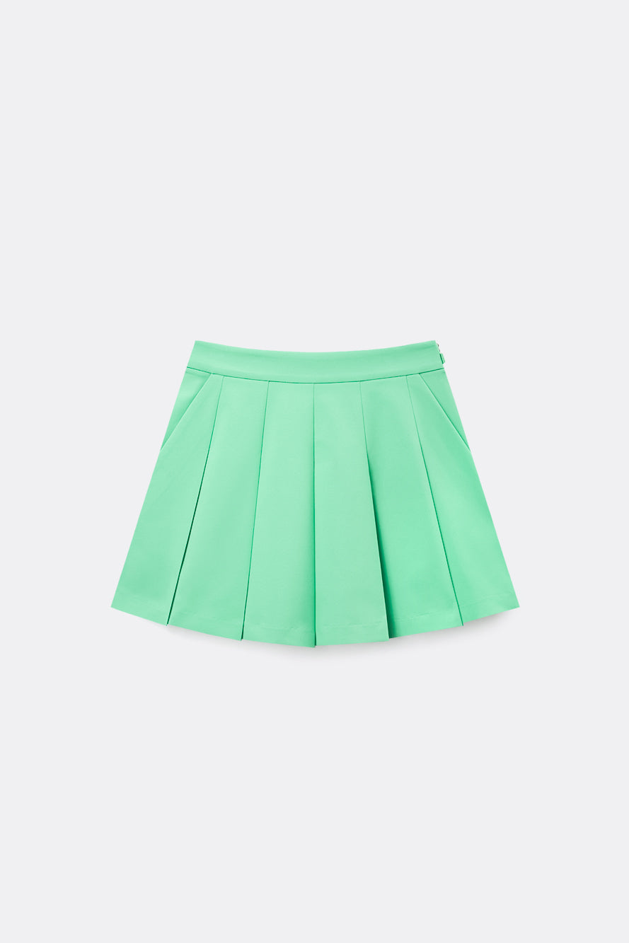 UTAA PrismゴールデンPanterOutPocketプリーツスカート : Women's LG 1