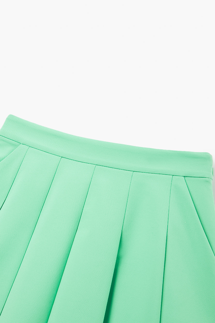 UTAA PrismゴールデンPanterOutPocketプリーツスカート : Women's LG 3