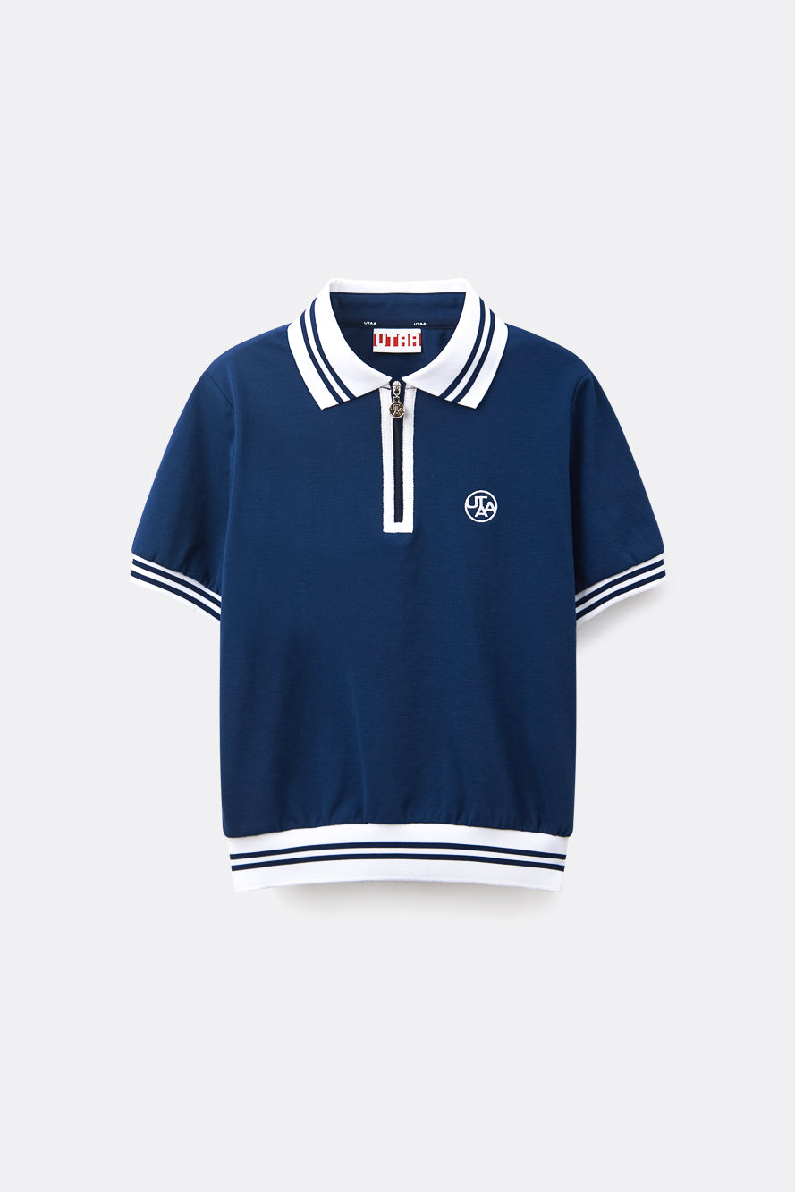 UTAA オーシャニックデュアルラインZip-upPKTシャツ : Women's