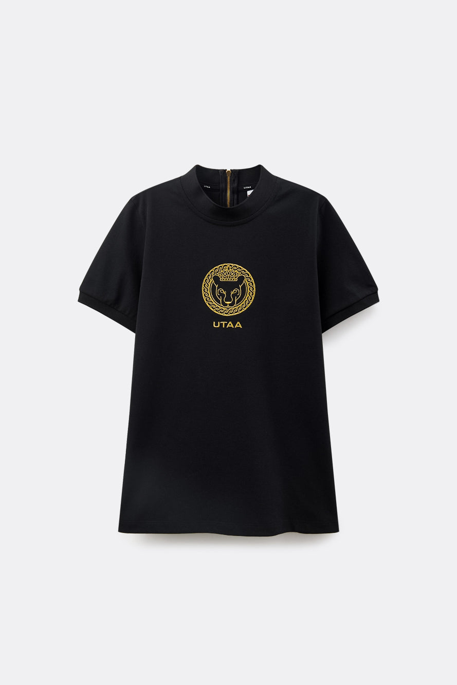 UTAA クレスト ゴールデンパンサー タートルネックTシャツ