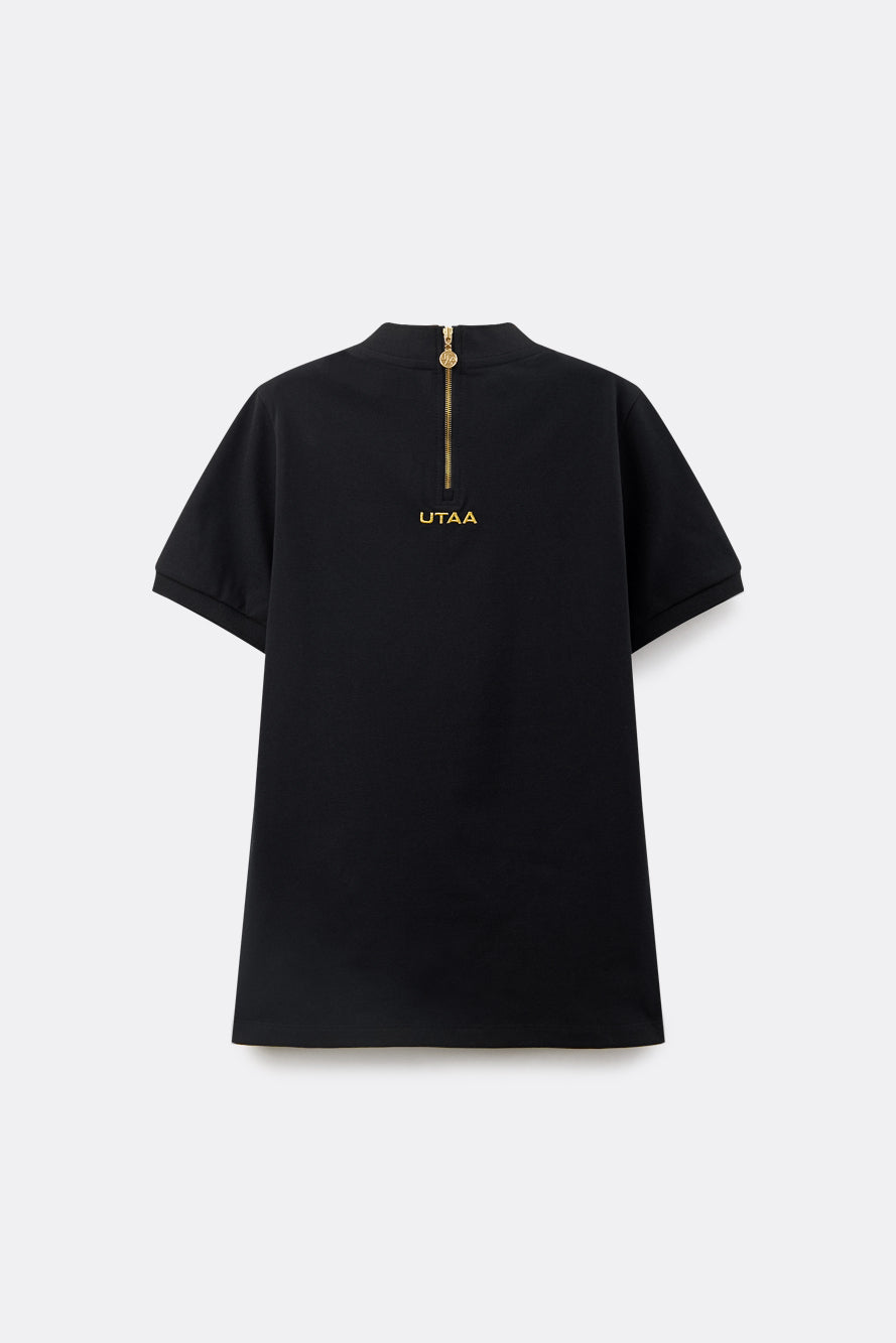 UTAA クレスト ゴールデンパンサー タートルネックTシャツ