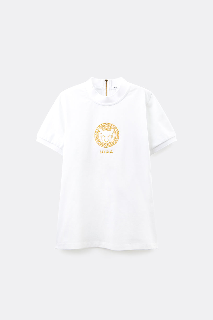 UTAA クレスト ゴールデンパンサー タートルネックTシャツ