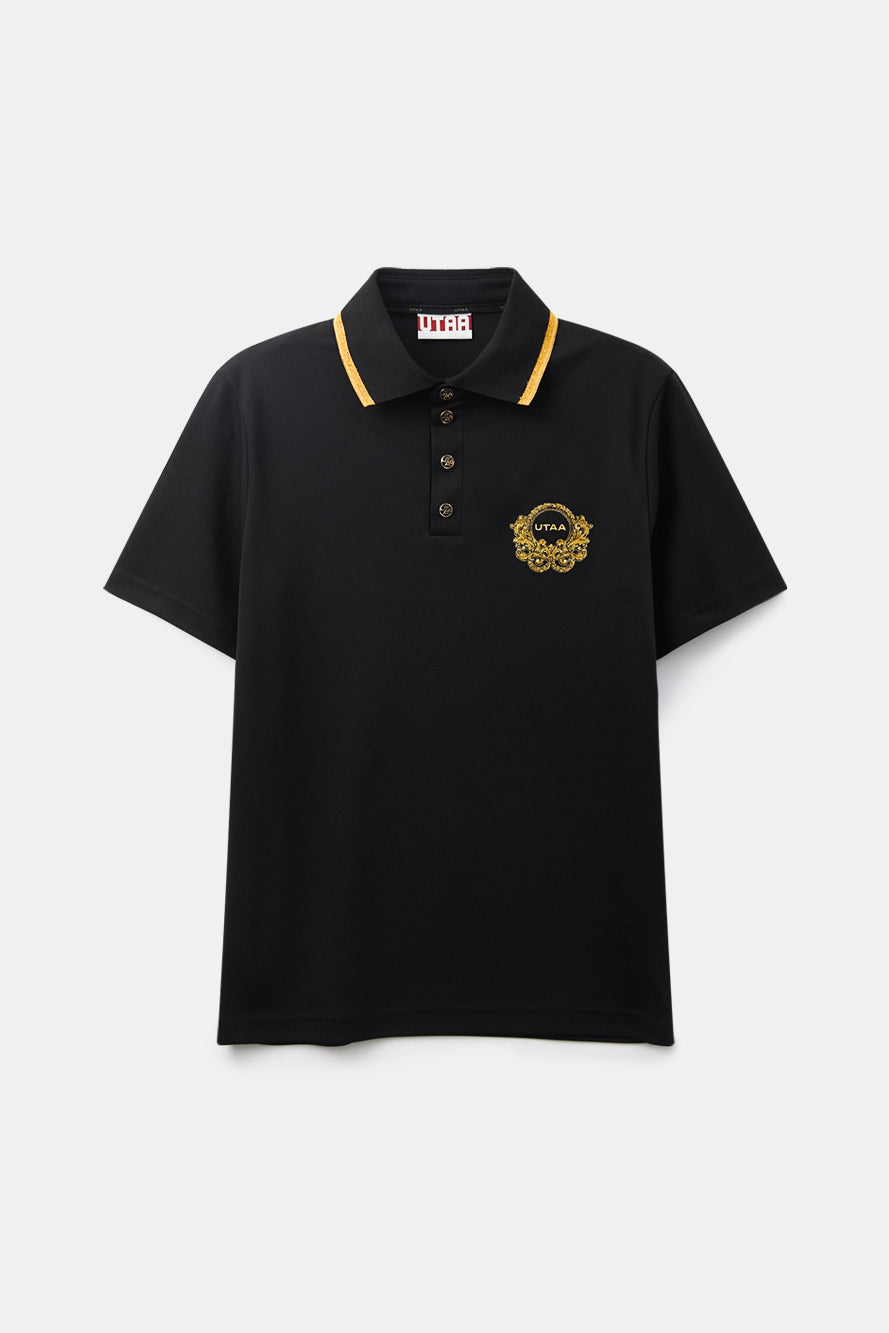 UTAA クレストゴールデンエンブレムPKTシャツ : men's
