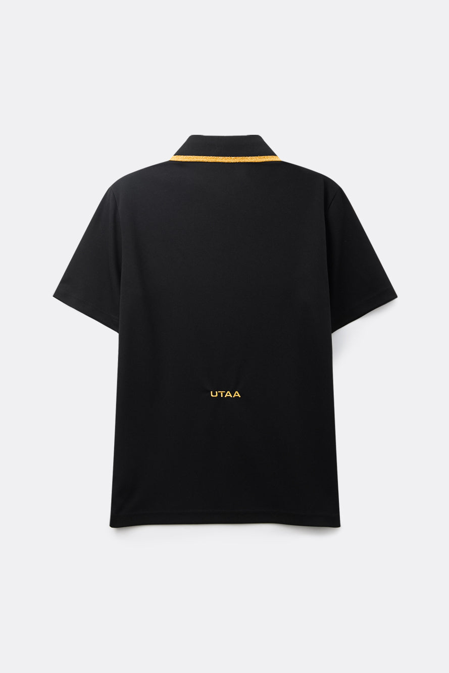 UTAA クレストゴールデンエンブレムPKTシャツ : men's