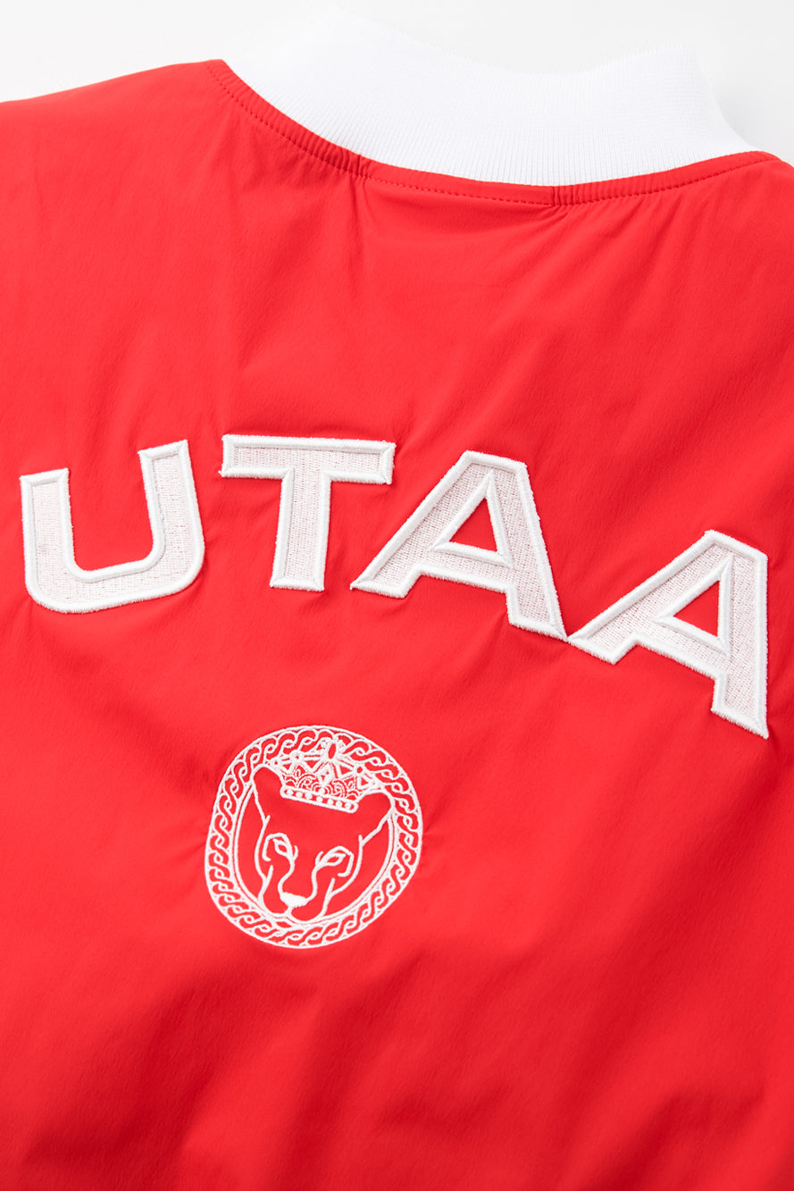 UTAA ストライドパンサーエンブレムベストジャンパー レッド : Women's