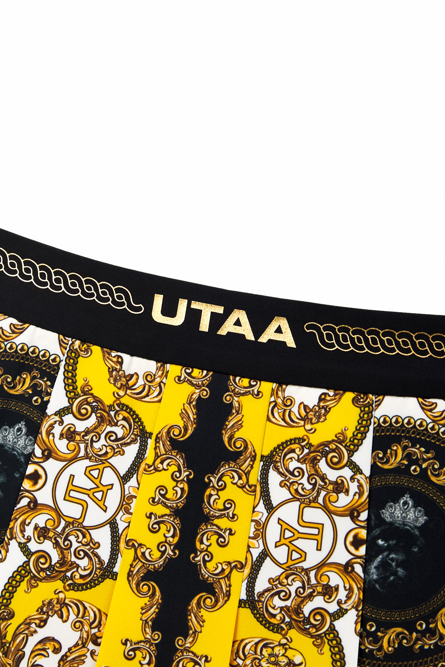 UTAA ミッドナイトパンサーバロックプリーツスカート : Women's