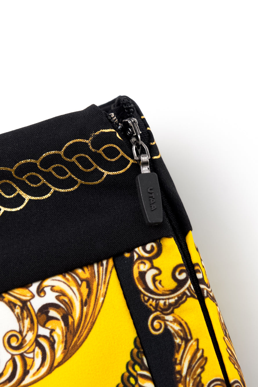 UTAA ミッドナイトパンサーバロックプリーツスカート : Women's