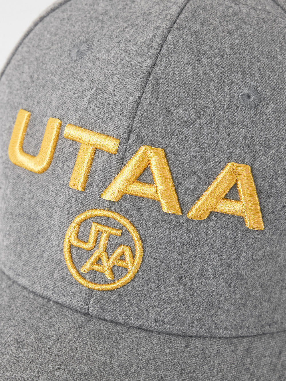 UTAA デュカットルナグランロゴキャップ メランジグレー