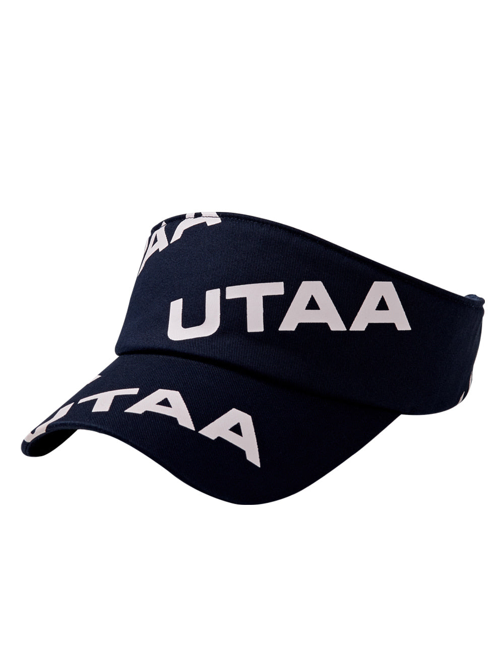 UTAA ロゴウェーブサンバイザー ライトピンク:レディース