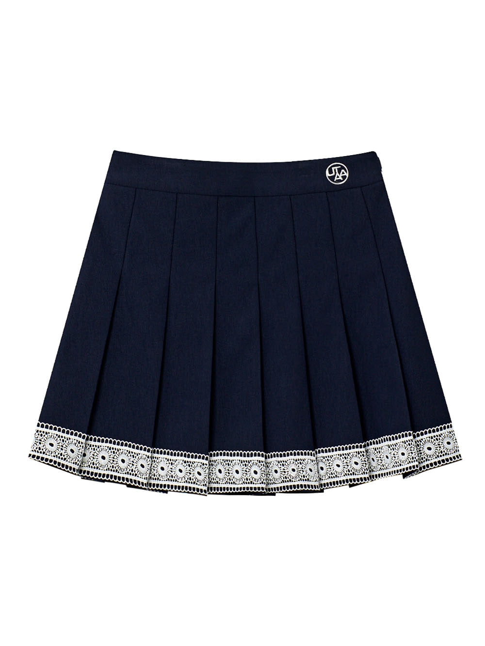 UTAA ノートルダムレースフレアスカート ネイビー