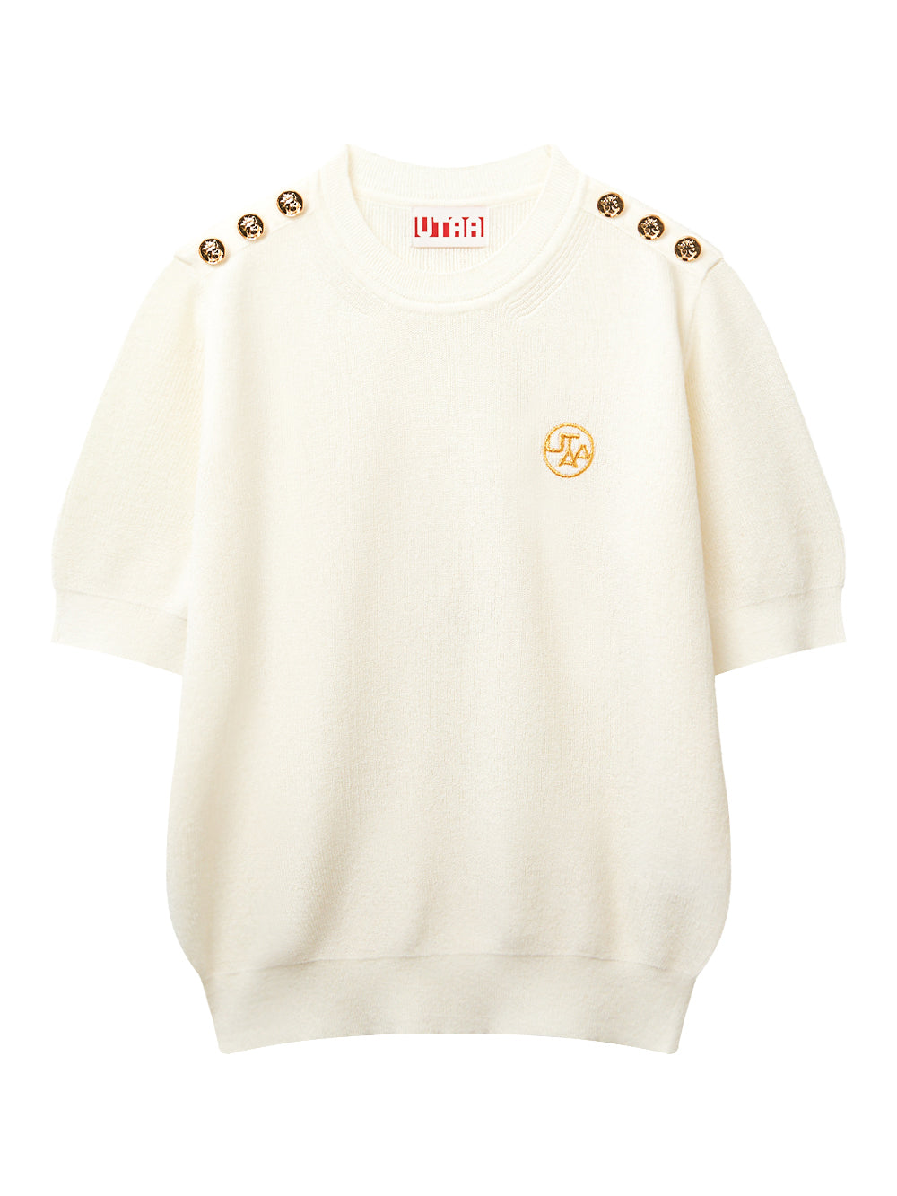 UTAA デュカットゴールドレジーナニット ベージュ:レディース