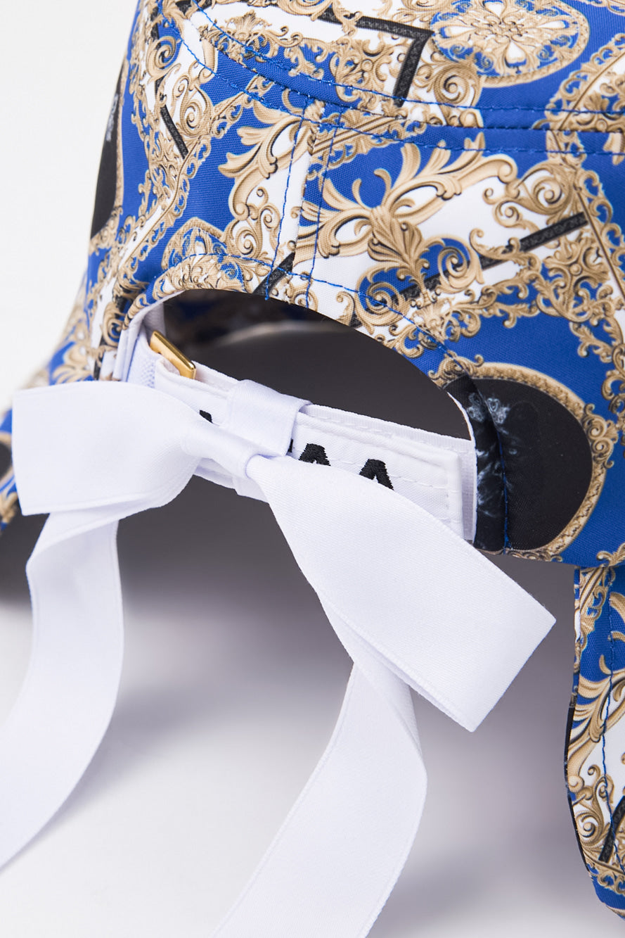 UTAA カラーシーズンバロックバックオープンバケットハット ブルー : Women's