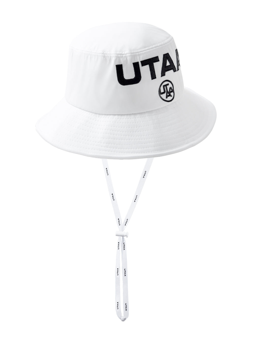 UTAA ベーシックフィットロゴバケットハット ホワイト