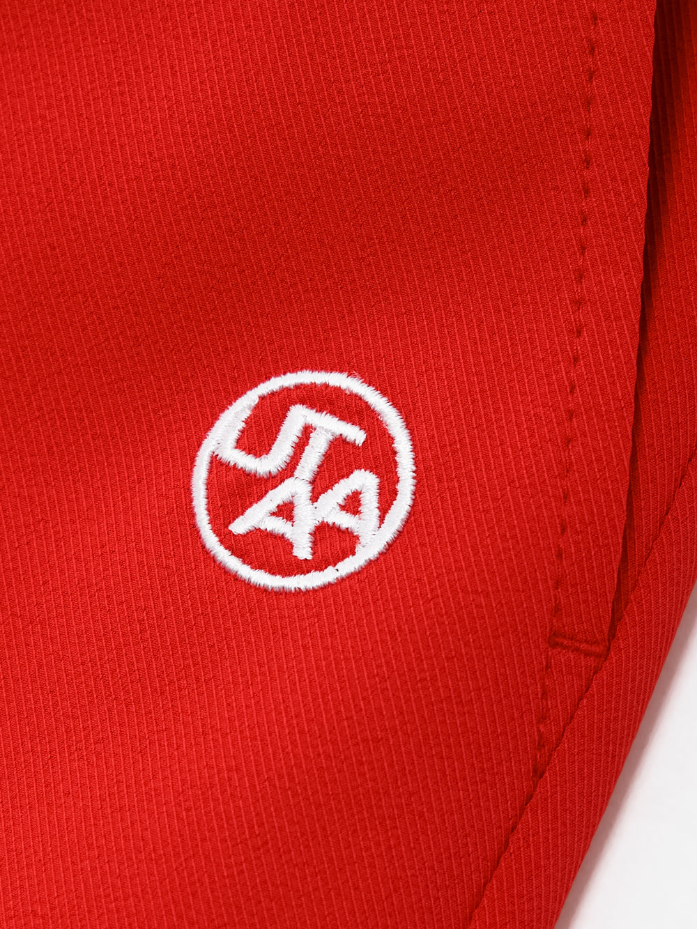 UTAA カラーシーリングロゴパンツ レッド : Men's