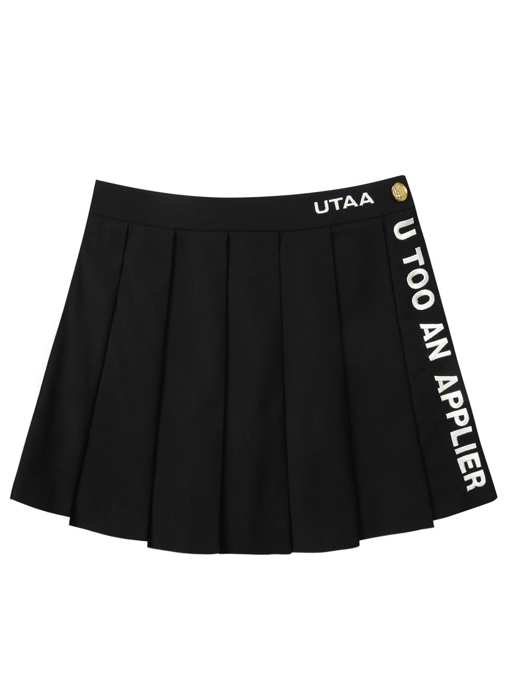 UTAA デュカットショートスカートパンツ ブラック:レディース
