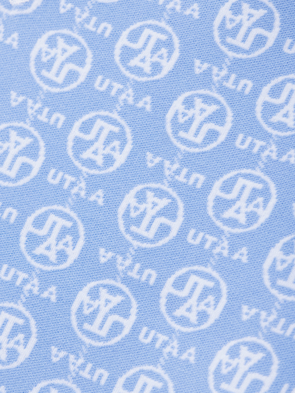 UTAA リンクチェーンシンボルカラーニットベスト スカイブルー:メンズ