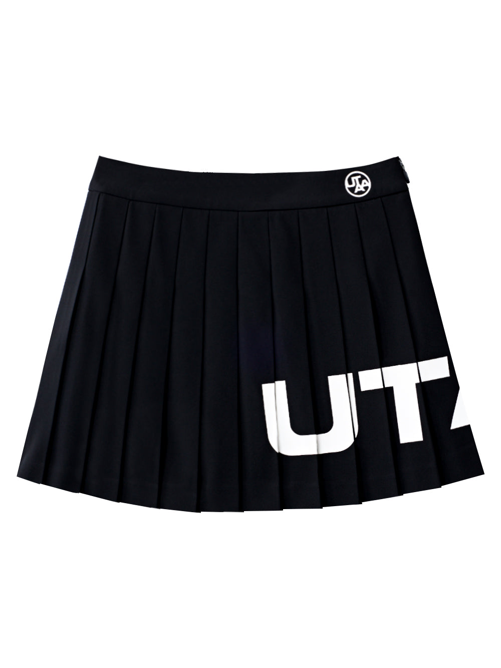 UTAA ボールドロゴフレアスカート ブラック