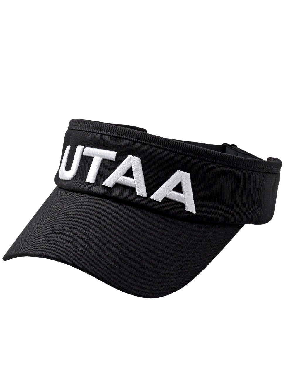UTAA ベーシックロゴバイザー ブラック