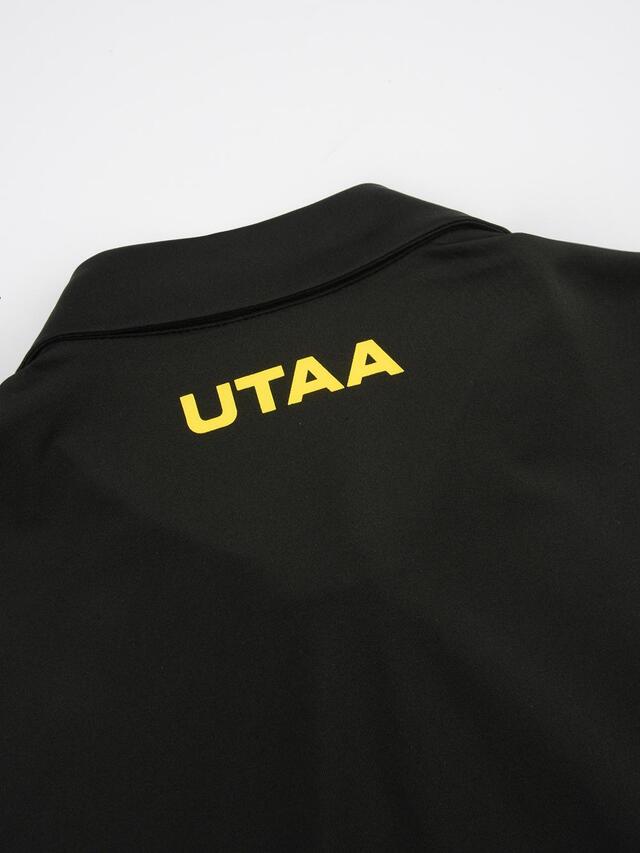 UTAA シンボルロゴTシャツ ブラック:レディース