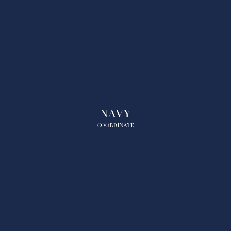 Coordinate - Navy