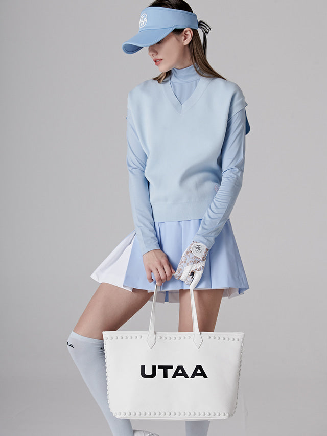 UTAA オリンポスサンバイザー ライトブルー：レディース
