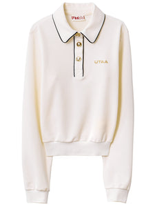 UTAA デュカットアングルラインPKスリーブ ホワイト