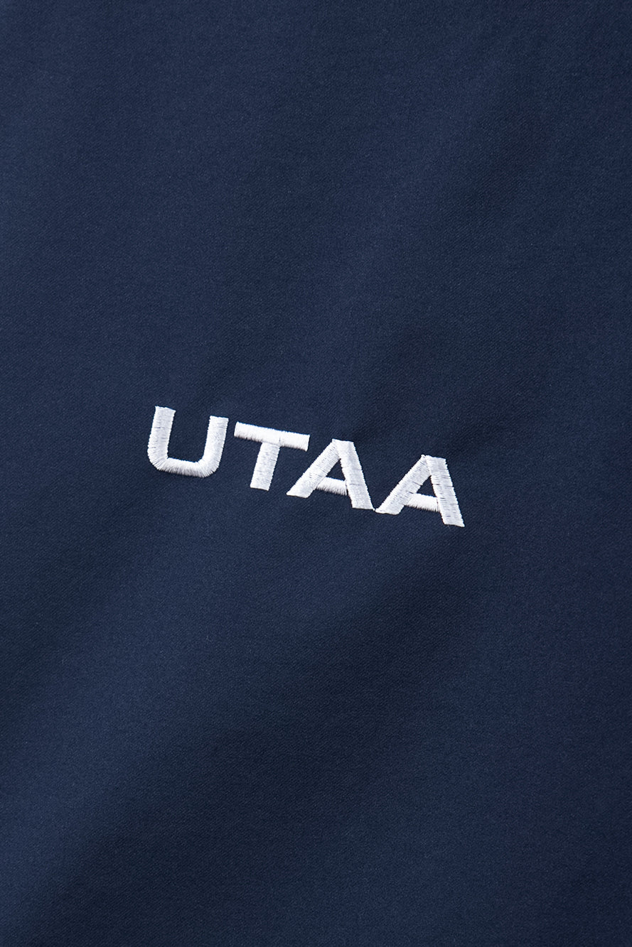UTAA パンサーエンブレムウインドブレーカージャンパー ネイビー：メンズ