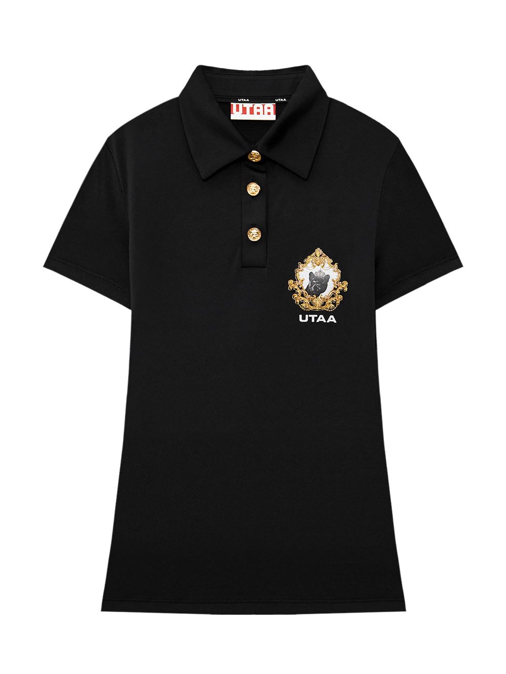 UTAA クラウンパンサーキングダムPK Tシャツ ブラック：レディース