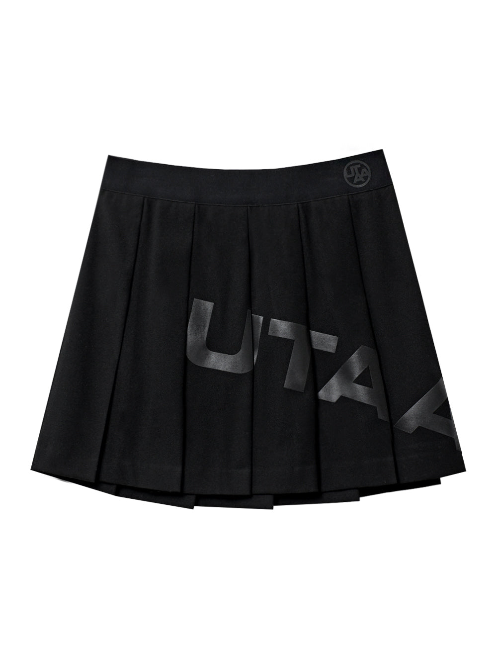 UTAA バウンスロゴベーシックスカート ブラック