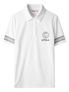 UTAA リングパンサーPK Tシャツ ホワイト：メンズ