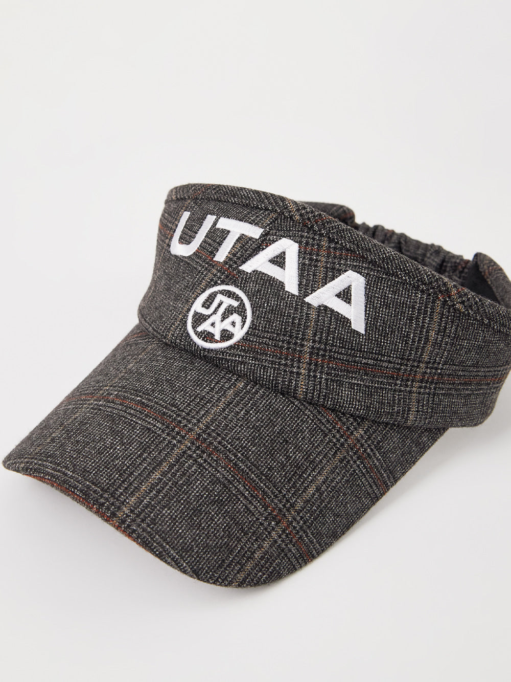 UTAA ヘーゼルクラシカルチェックサンバイザー ブラウン : Women's