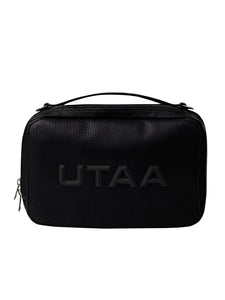 UTAA フィギュアロゴストラップポーチバッグ ブラック