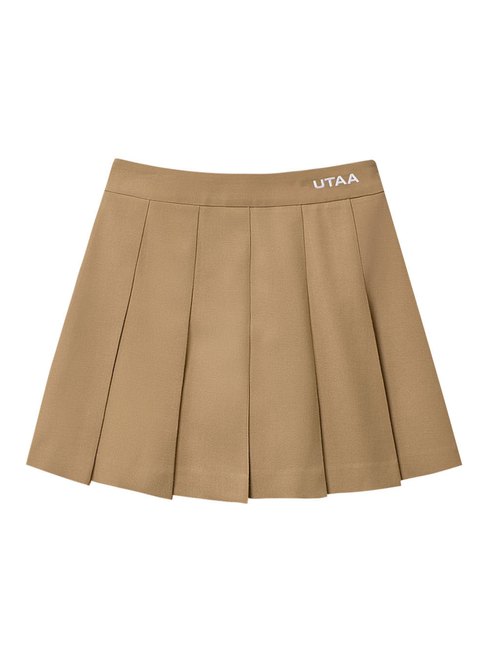 UTAA ヒドゥンロゴベーシックファンスカート ベージュ