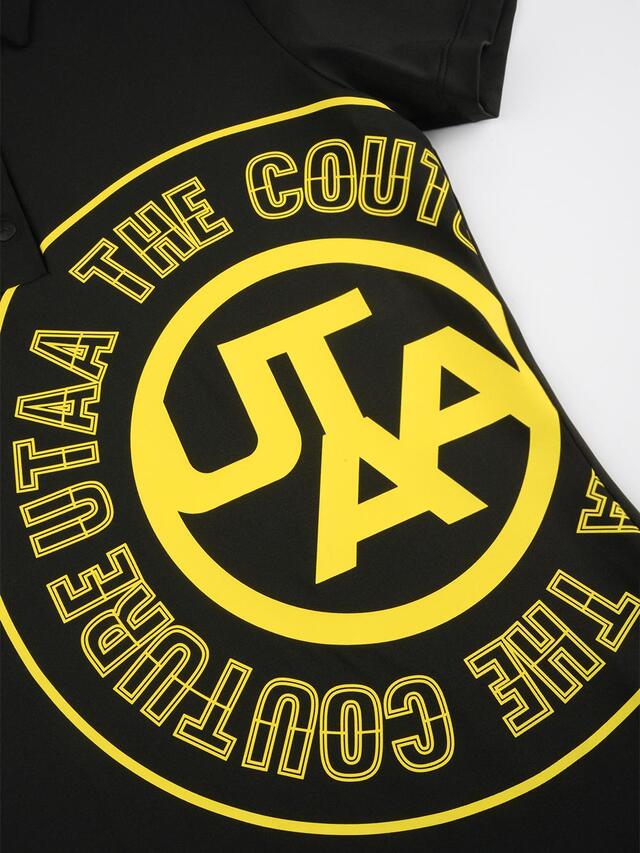UTAA シンボルロゴTシャツ ブラック：レディース