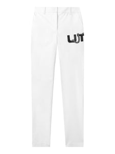 UTAA ヘリックスストリングスタンダードパンツ ホワイト：レディース