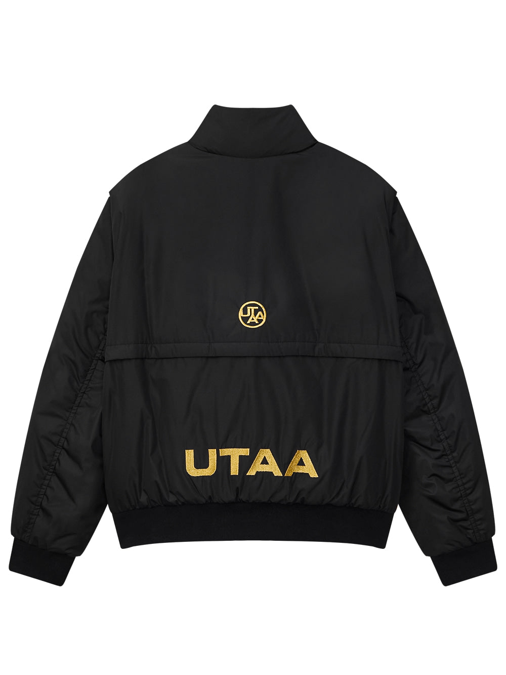 UTAA ドゥカート ルナ グランド ツーウェイ ダウン ジャンパー ブラック：レディース