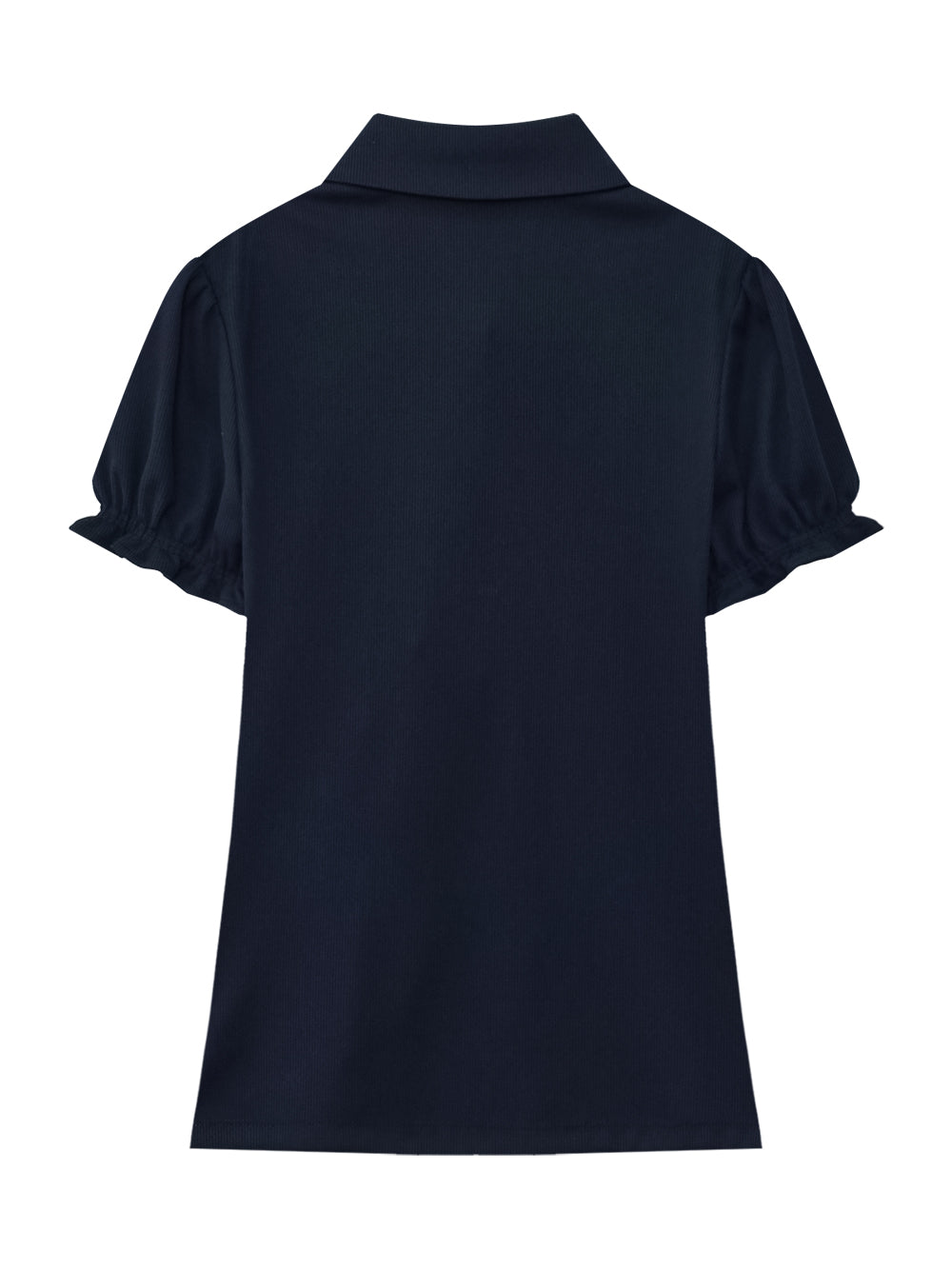 UTAA ロゼットゴールドリングPK Tシャツ ネイビー：レディース