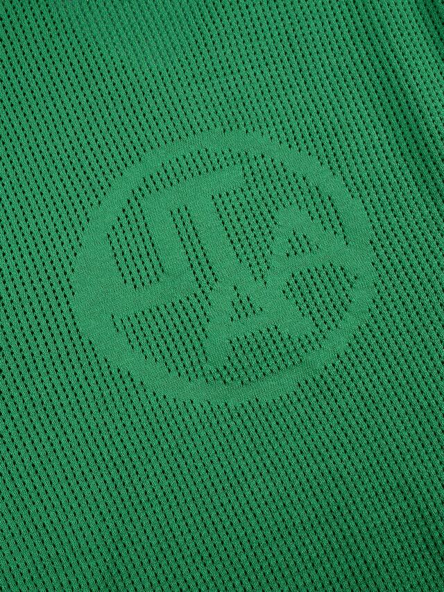 UTAA メッシュニットTシャツ グリーン：レディース