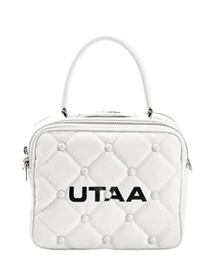 UTAA キルティングポーチバッグ ホワイト
