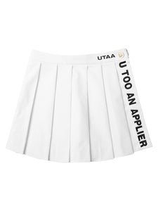 UTAA デュカットショートスカートパンツ ホワイト：レディース