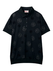 UTAA ロゴバブルPK Tシャツ ブラック：レディース