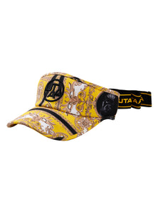 UTAA キャニオンバロックリボンサンバイザー イエロー