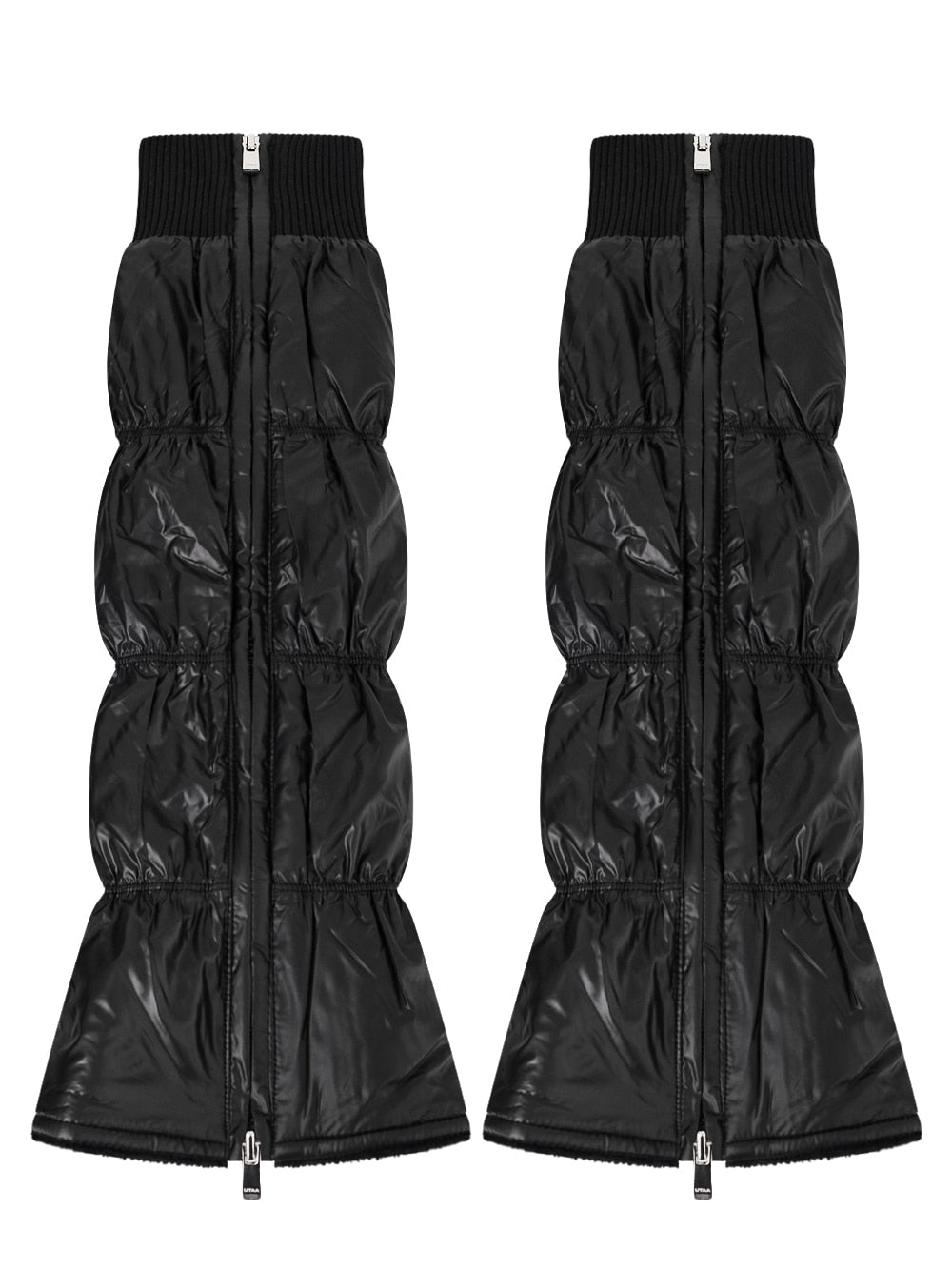 UTAA プチシンボルシャーリングパディングレッグウォーマー ブラック : Women's