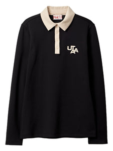 UTAA ノマドポロスリーブ ブラック：レディース