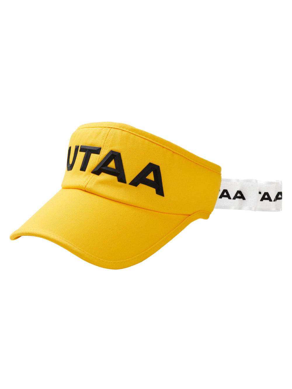 UTAA フィギュアロゴサンバイザー イエロー：レディース